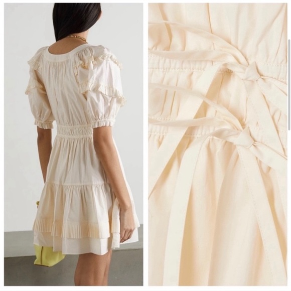 Ulla Johnson Naomi Dress Cream - Picture 2 of 4